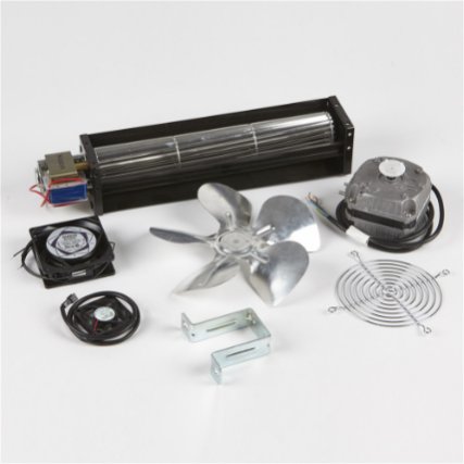 Ventilatormotor en accessoires